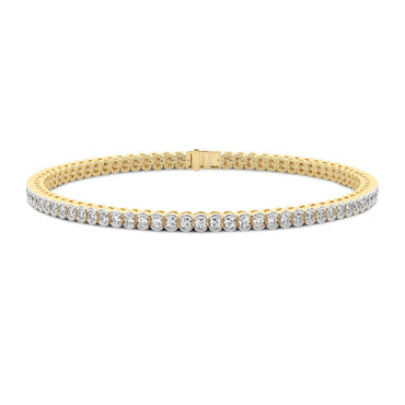 Sparkles Bezel Tennis Bracelet