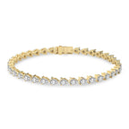 Sparkles Blush Pear Symphony Diamond Bracelet