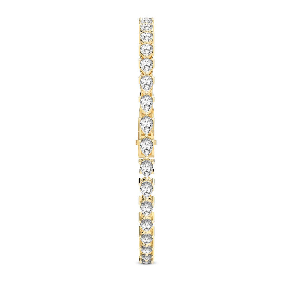 Sparkles Blush Pear Symphony Diamond Bracelet