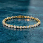Sparkles Blush Pear Symphony Diamond Bracelet