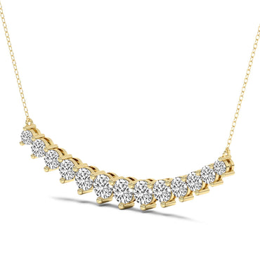 5.06 Ct Diamond Fashion Necklace in 14K