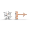 2.1 Ct Fashion Earrings | 14K Rose Gold