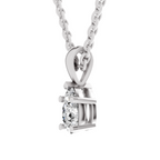 0.5 Carat Eternal Pear Pendant | 14K White Gold