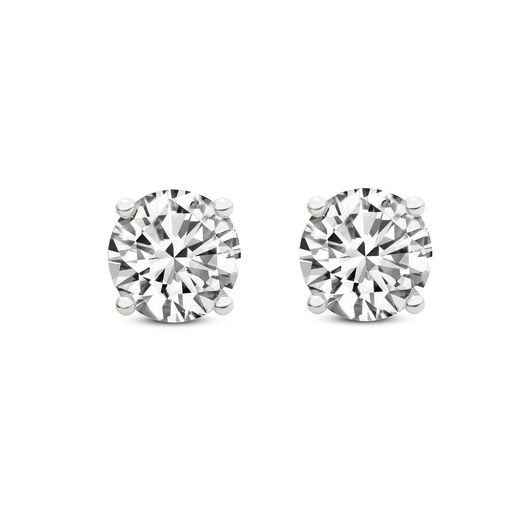 Sparkles 9.95 Carat Solitaire Stud Diamond Earring