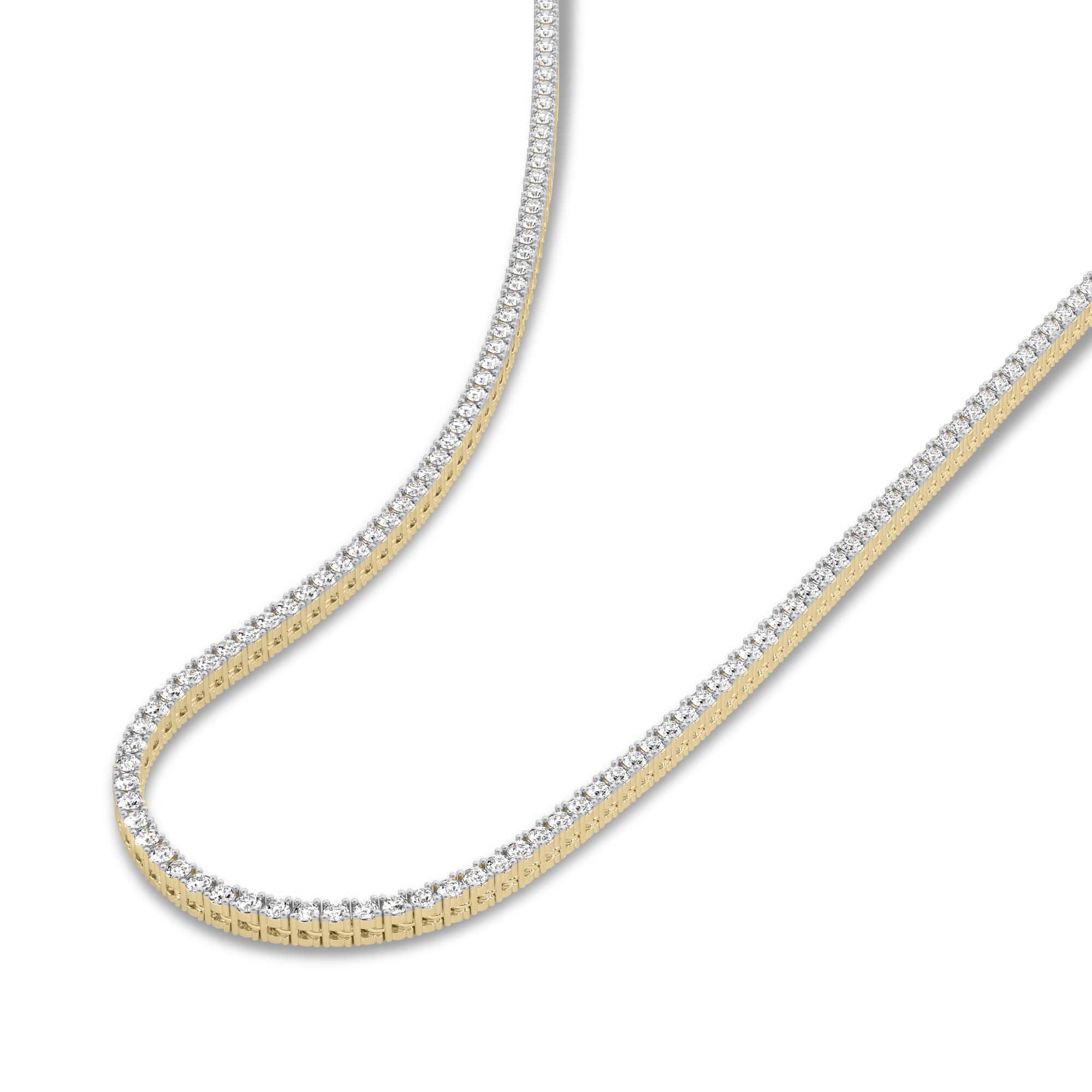Sparkles Diamond Eloria Tennis Necklace