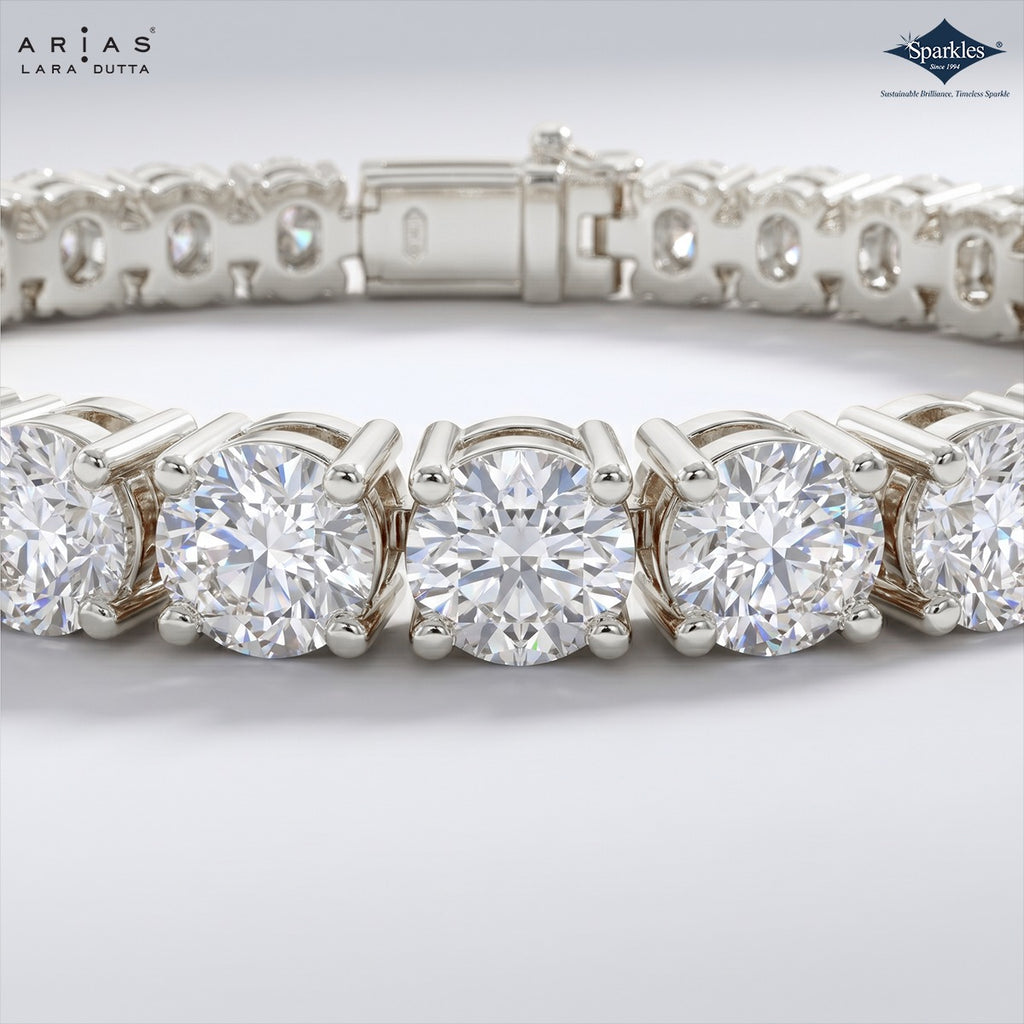 Arias by Lara Dutta Elegant Unity Tennis Bracelet