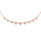 2.97 Ct Diamond Necklace in 14K