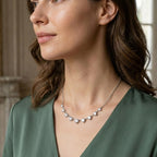 2.97 Ct Diamond Necklace in 14K