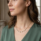 2.97 Ct Diamond Necklace in 14K
