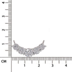 2.80 Ct Graduated Curved Diamond Necklace | 14K Yellow Gold