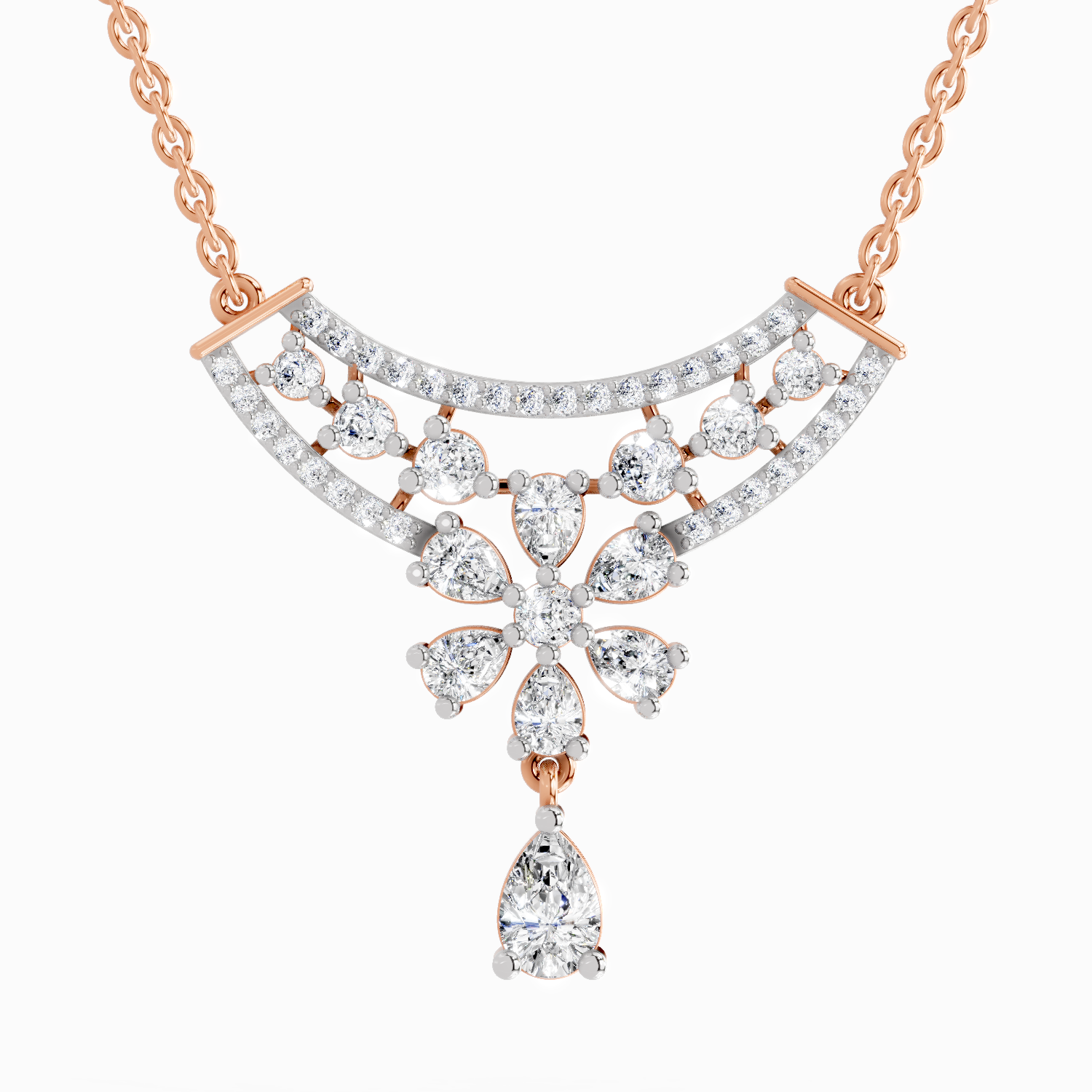 2.06 ct Fashion Pendant Necklace in 14K