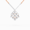 0.94 ct Pear Fashion Pendant Necklace in 14K