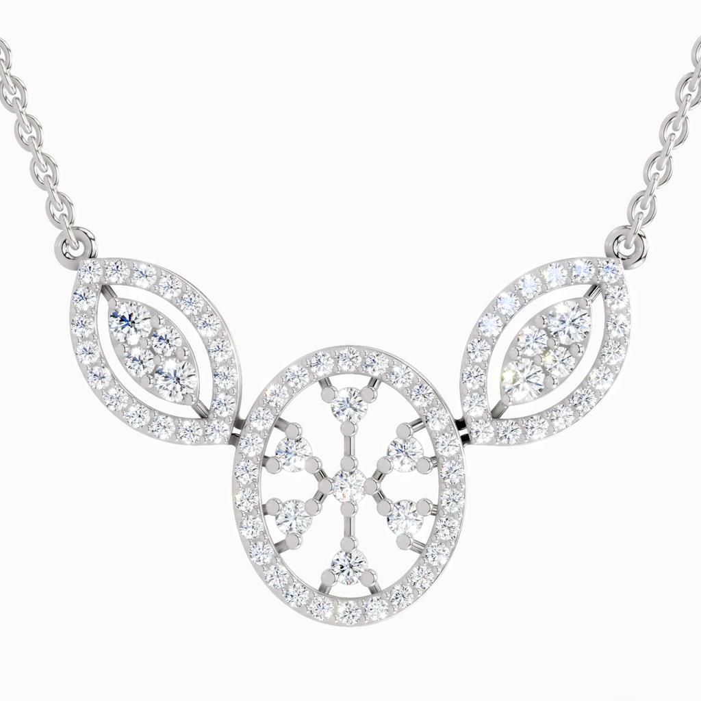 1.54 ct Diamond Fashion Pendant Necklace in 14K