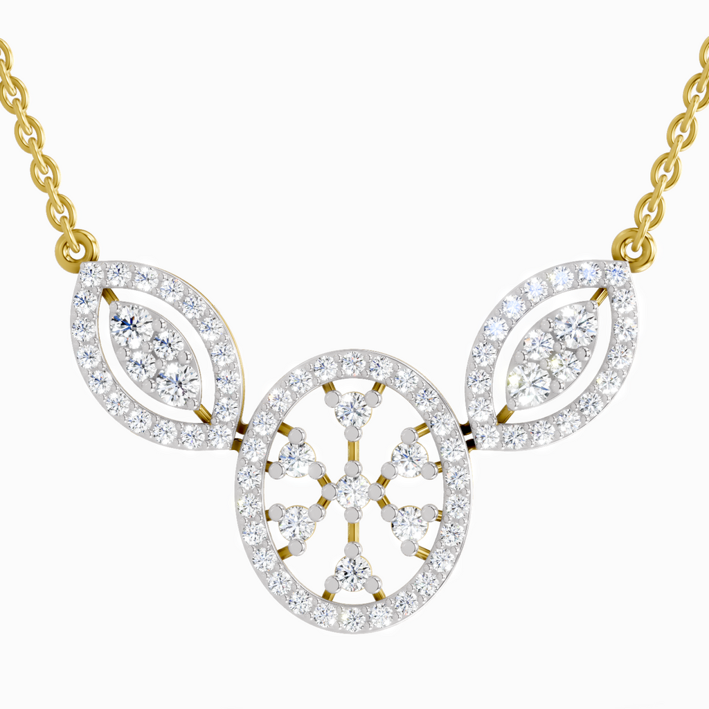 1.54 ct Diamond Fashion Pendant Necklace in 14K