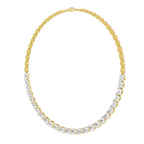28.83 Carat Solitaire Lab Grown Diamond Necklace In 14K Gold
