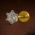 Solitaire Nosepin 0.5 Ct | 14Kt WhiteGold
