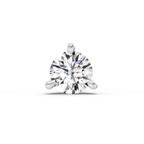 0.50 Ct Solitaire Round Shape Diamond Nose Pin | 14K Yellow Gold