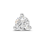 0.15 Carat Lab Grown Diamond Aurora Solitaire Nosepin | 14K Rose Gold (Screw)
