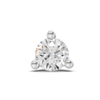 0.15 Carat Lab Grown Diamond Aurora Solitaire Nosepin | 14K Yellow Gold (Screw)