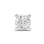 0.15 Carat Lab Grown Diamond classic crown Nosepin | 14K Rose Gold (Screw)