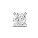 0.15 Carat Lab Grown Diamond classic crown Nosepin | 14K Yellow Gold (Screw)