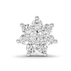 0.16 Carat Round Shape Celestial Diamond Nose Pin | 14K Yellow Gold-Screw