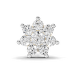 0.16 Carat Round Shape Celestial Diamond Nose Pin | 14K Yellow Gold-Screw