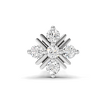 0.06 Carat Lab Grown Diamond Round Shape Starlet Nosepin | 14K White Gold (Screw)