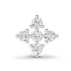 0.15 Carat Lab Grown Diamond Sitara Nosepin | 14K White Gold (Screw)