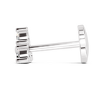 0.09 Carat Lab Grown Diamond Nova Trio Nosepin | 14K White Gold (Screw)