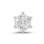 0.25 Carat Lab Grown Diamond Clara Solitaire Nosepin | 14K Yellow Gold (Screw)