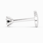 0.05 Ct Solitaire Round Shape Nose Pin | 14K Yellow Gold
