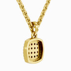 0.26 Carat Round Cluster Pendant | 14K Yellow Gold