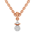 0.09 Ct Diamond Pendant in 14K