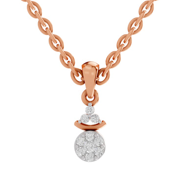 0.09 Ct Diamond Pendant in 14K