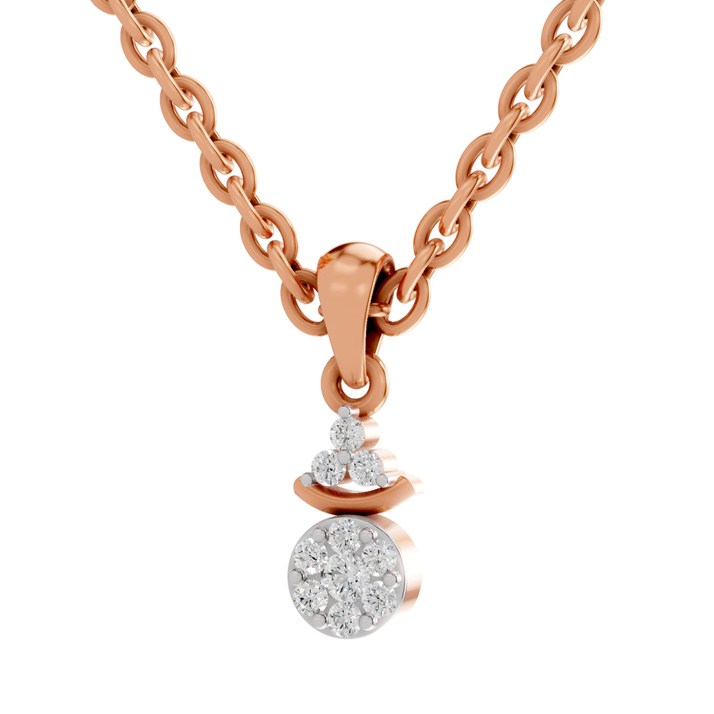 0.09 Ct Diamond Pendant in 14K