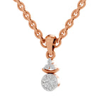 0.09 Ct Diamond Pendant in 14K