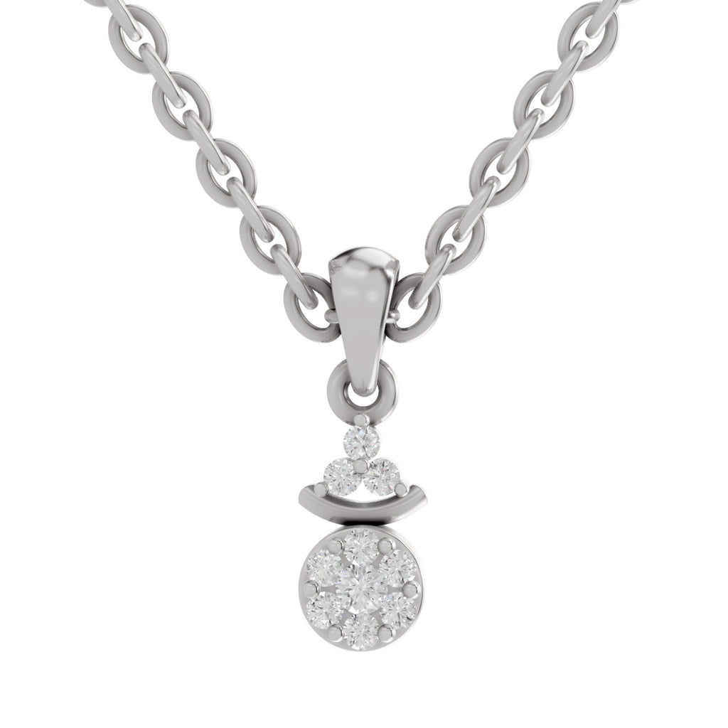 0.09 Ct Diamond Pendant in 14K