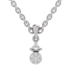 0.09 Ct Diamond Pendant in 14K