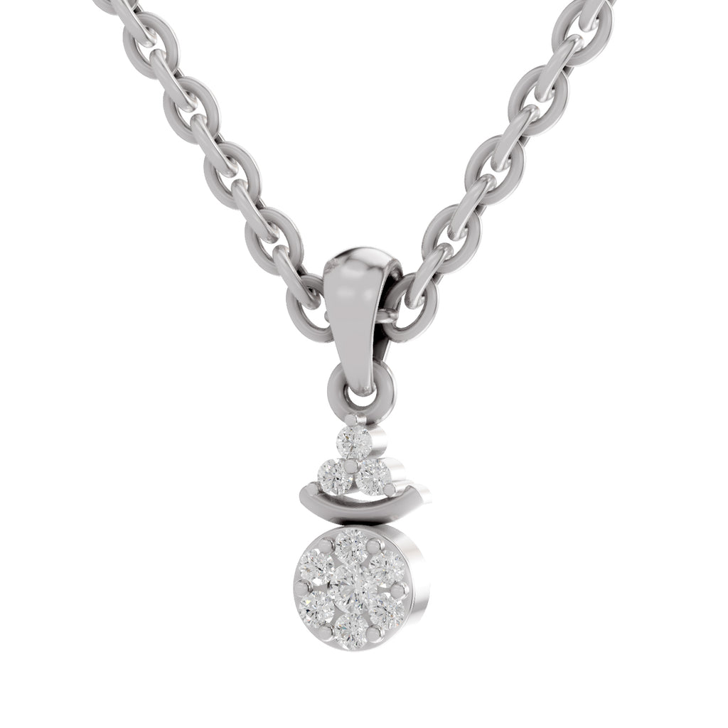 0.09 Ct Diamond Pendant in 14K