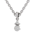0.09 Ct Diamond Pendant in 14K