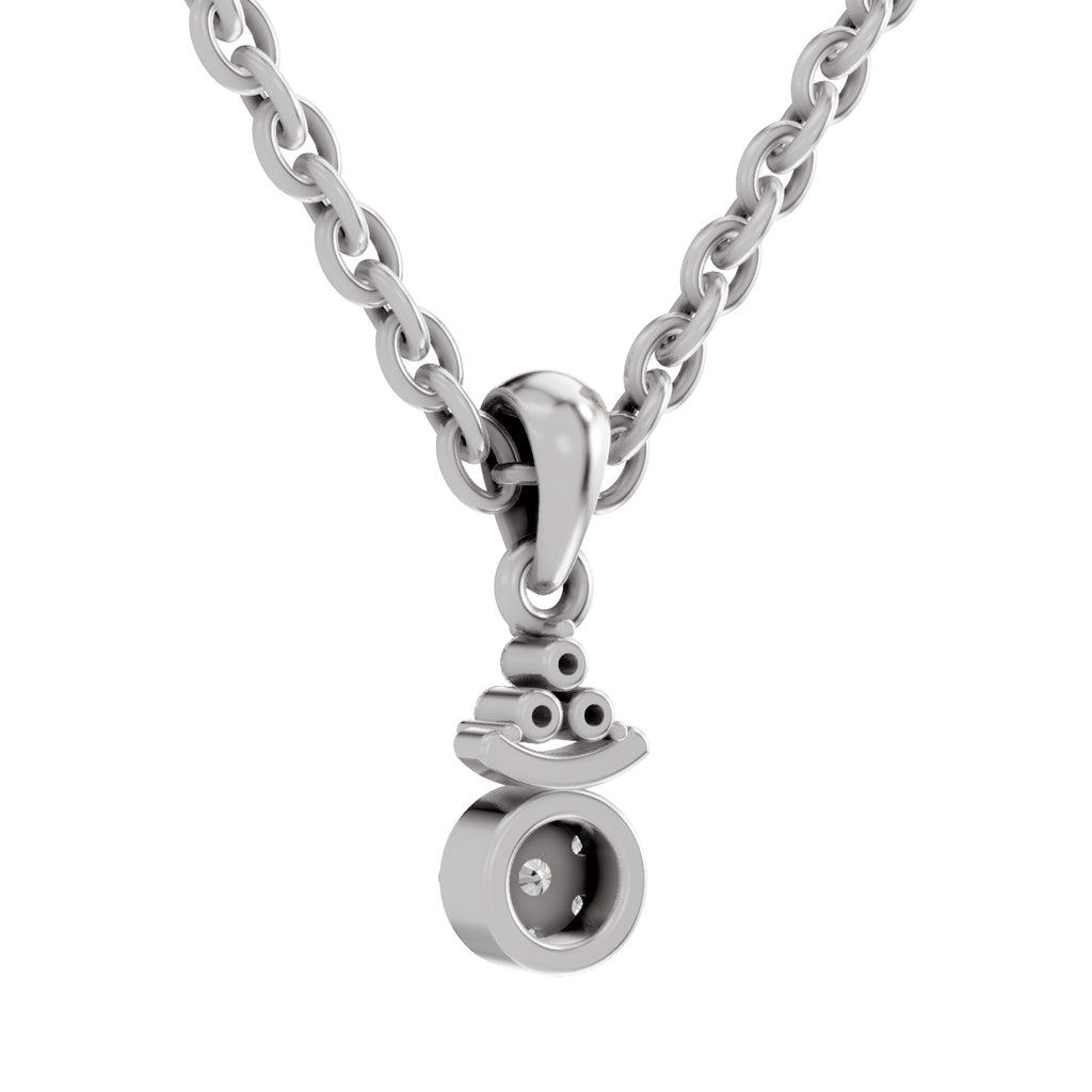 0.09 Ct Diamond Pendant in 14K