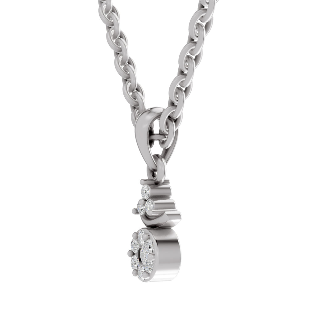 0.09 Ct Diamond Pendant in 14K