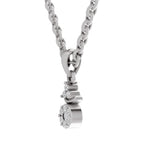 0.09 Ct Diamond Pendant in 14K