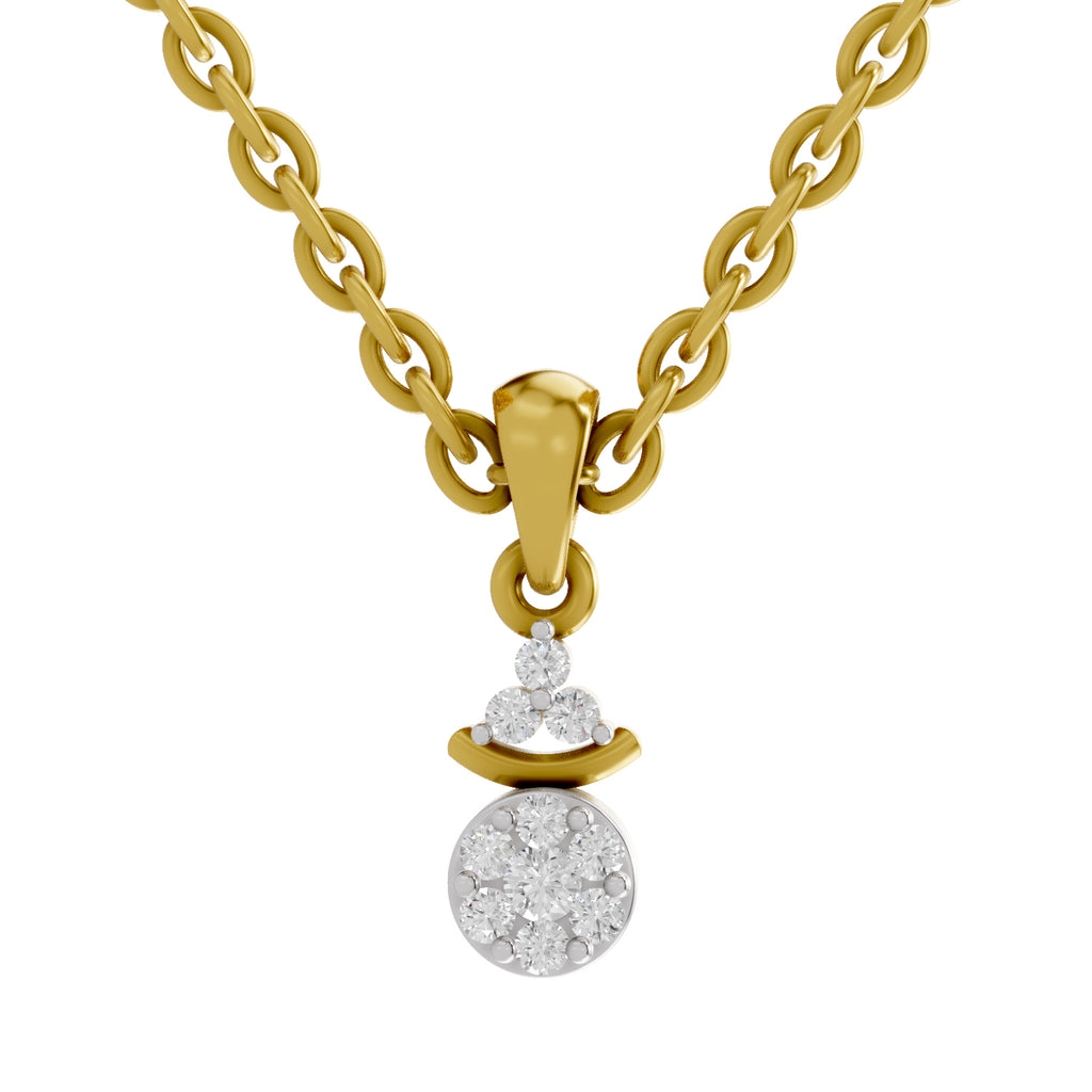 0.09 Ct Diamond Pendant in 14K