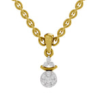 0.09 Ct Diamond Pendant in 14K