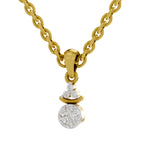 0.09 Ct Diamond Pendant in 14K