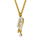 0.31 Carat Popsicle Pendant | 14K Yellow Gold
