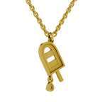 0.31 Carat Popsicle Pendant | 14K Yellow Gold