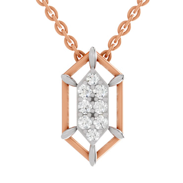 0.29 Carat Lab Grown Diamond Pendant in 14K